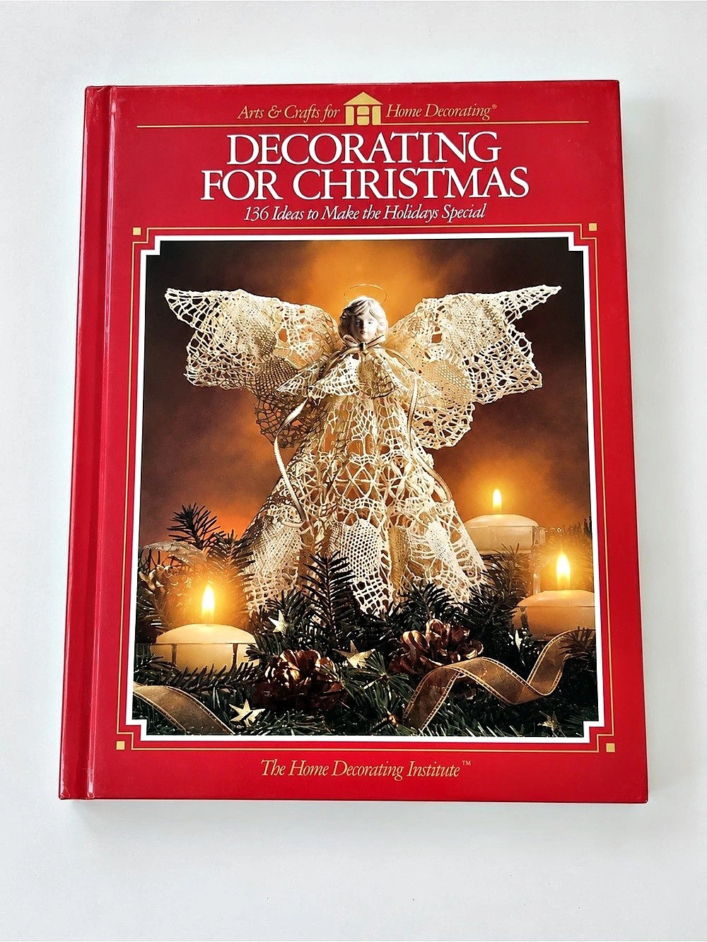 2 for $15 “Decorating for Christmas” VINTAGE 1992 Craft Hardcover Book